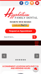 Mobile Screenshot of higginbothamfamilydental.com